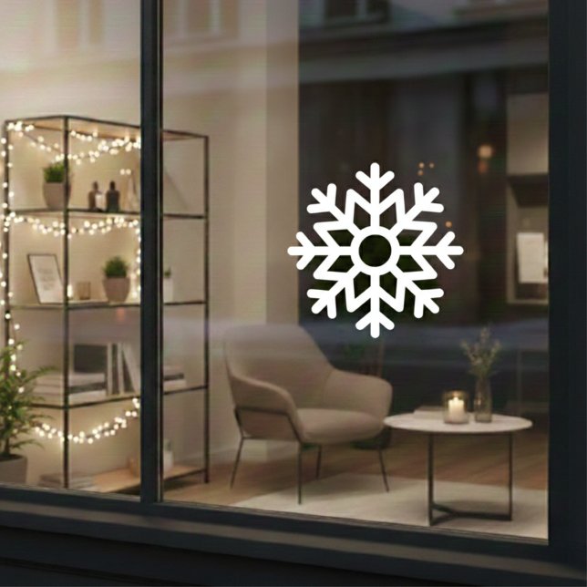 Snowflake Window Cling (Snowflake Window Cling)