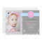 Snowflake Winter Birthday Party Invitations Photo