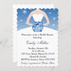 Snowflake Winter Bridal Shower Invitation