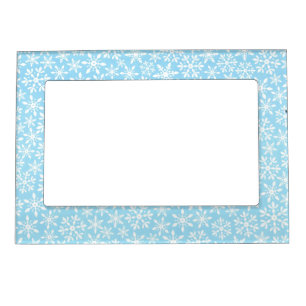 Snowflake Winter Christmas Magnetic Frame