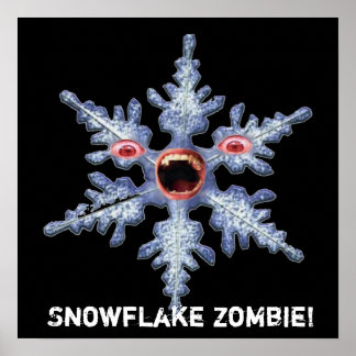 Snowflake Zombie! Poster