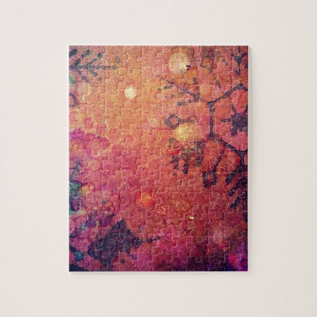 Snowflakes Abstract Jigsaw Puzzle (Vertical)