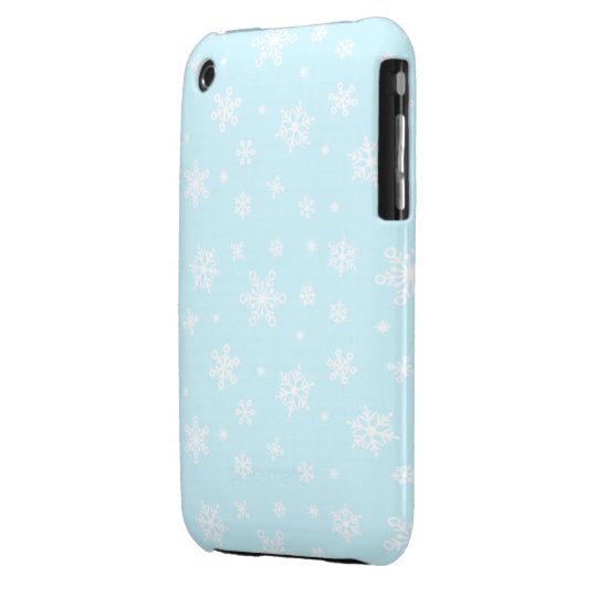 Snowflakes All Around Case-Mate iPhone 3 Case