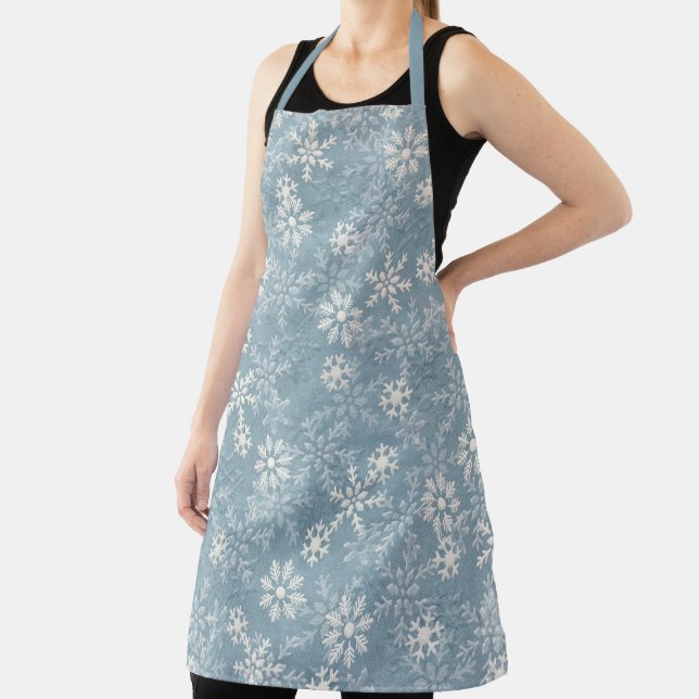 Snowflakes Apron (Insitu)