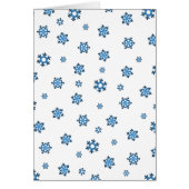 Snowflakes (Blue & Black) (Front)