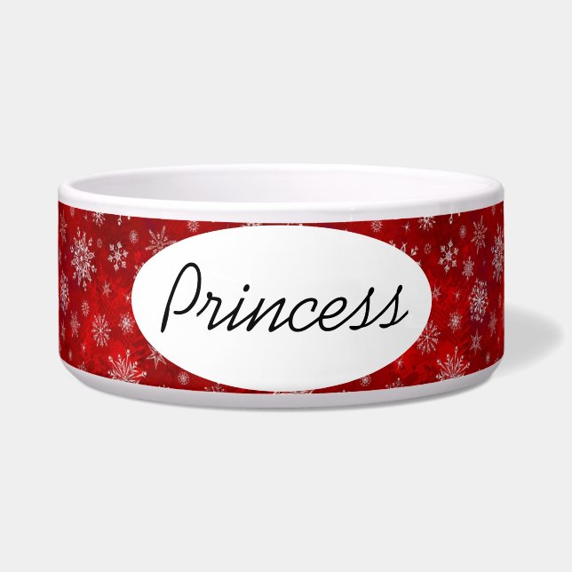 Snowflakes Bowl (Front)