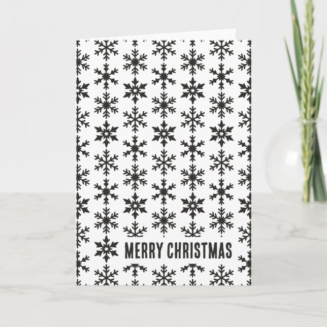 Snowflakes Card (Front)