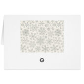 Snowflakes Cards (Back Horizontal)