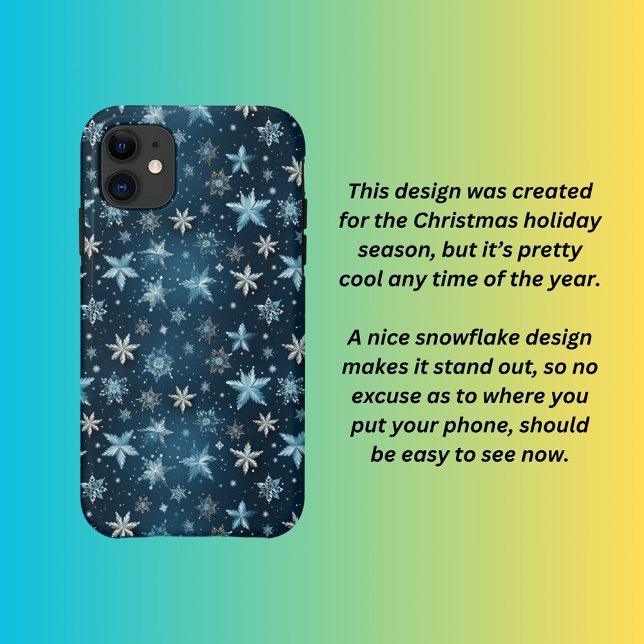 Snowflakes  Case-Mate iPhone case (Creator Uploaded)
