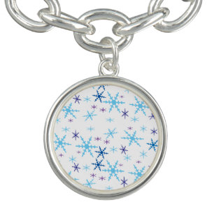 Snowflakes Charm Bracelet