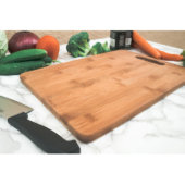 Snowflakes Christmas Cutting Board with Last Name (3/4)