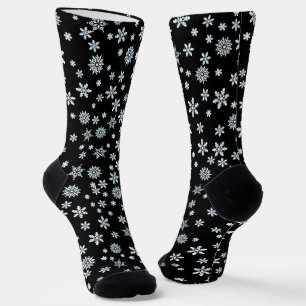 Snowflakes Christmas Socks