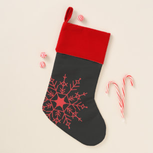 Snowflakes Christmas Stocking