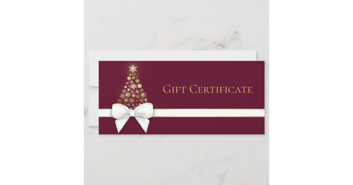 Red Bow Gift Card