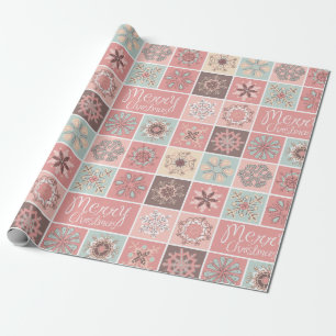 Snowflakes Christmas Wrapping Paper