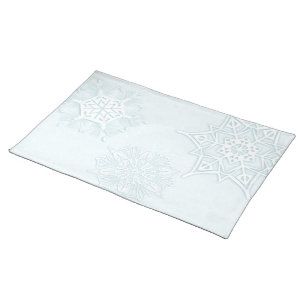 Snowflakes Cloth Placemats