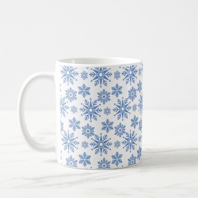 Snowflakes Coffee Mug (Left)