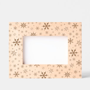 Snowflakes Design Engraved Frames