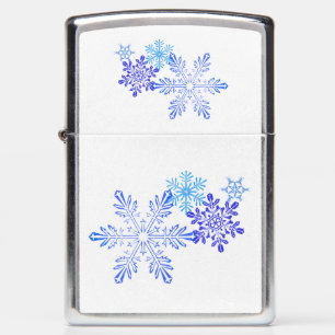 Snowflakes Design Zippo Lighter. Zippo Lighter