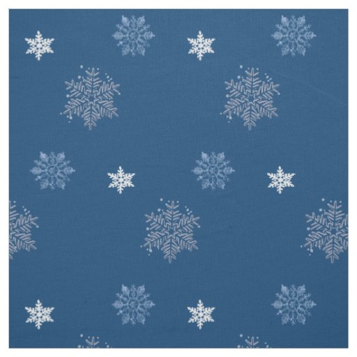 Snowflakes Fabric