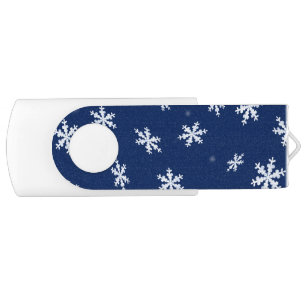 Snowflakes Flash Drive