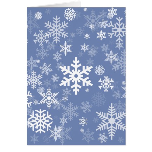 Snowflakes Graphic Customize Color Background on a