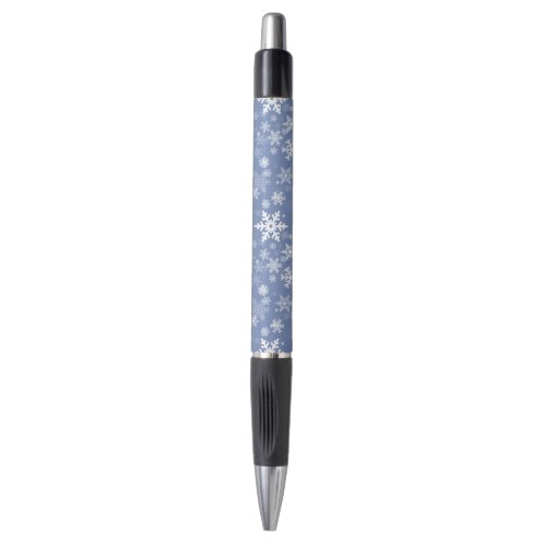 Snowflakes Graphic Customize Color Background on a Pen