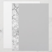 snowflakes gray greys winter digital realism layer (Front/Back)