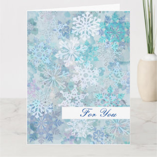 Snowflakes Greeting Card