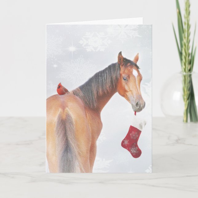 Snowflakes Holiday Card (Front)