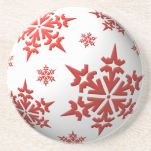 Snowflakes Holiday Coaster
