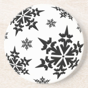 Snowflakes Holiday Coaster