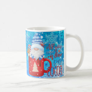 Snowflakes Hot Cocoa Coffee Mug
