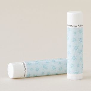 Snowflakes, Ice Blue, Icy Snowflakes, Snow Lip Balm