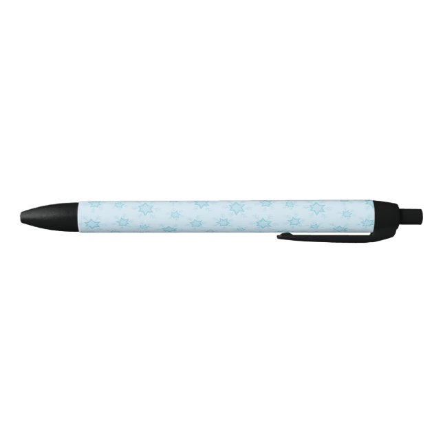 Snowflakes, Ice Blue, Icy Snowflakes, Snow Pen (Bottom)