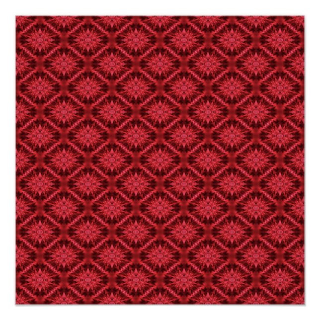 Snowflakes in Red... Poster (Front)