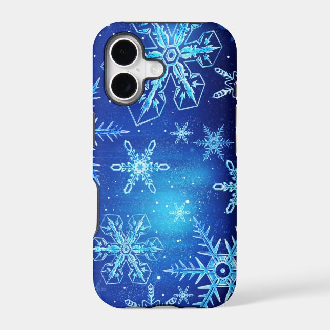 Snowflakes iphone case (Back)