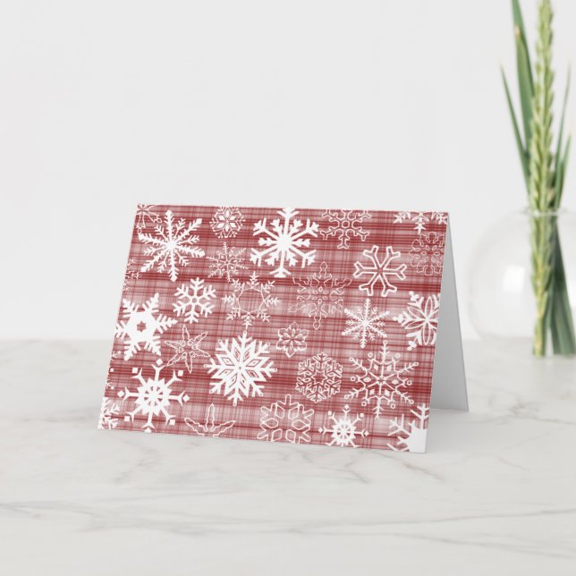 Snowflakes/ Isa 9:6 Holiday Card (Front)