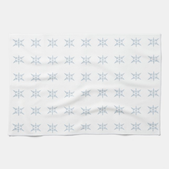Snowflakes Kitchen Towel (Horizontal)