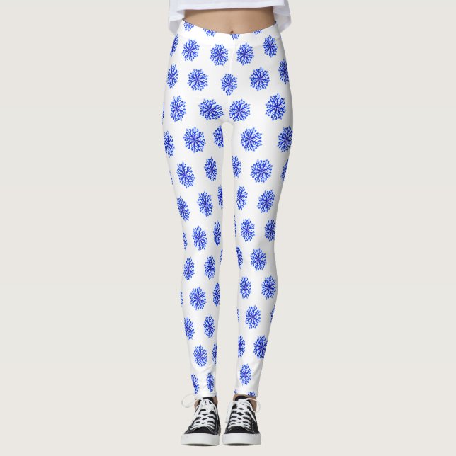 Snowflakes Legging (Front)
