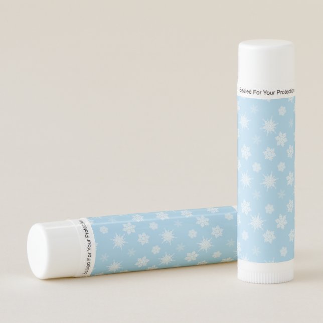 Snowflakes Lip Balm (Front)