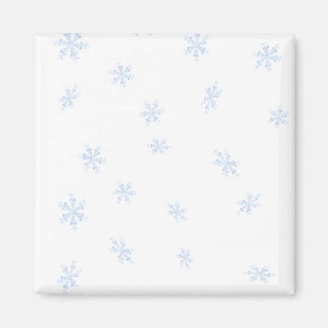 Snowflakes Magnet (Front)