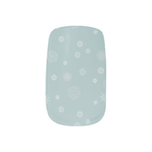 Snowflakes Minx Nail Wraps