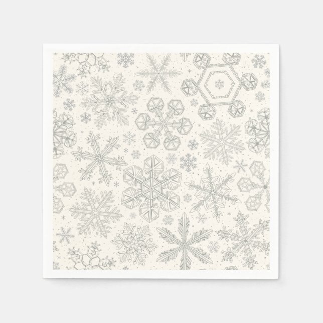 Snowflakes Napkins (Front)