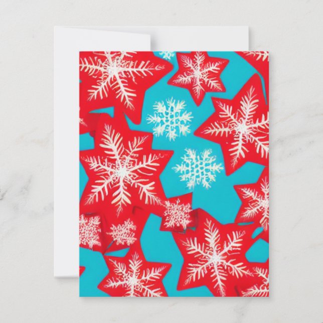 Snowflakes Note Card (Front)