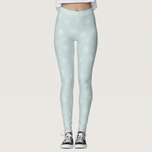 Women's Snowflake Leggings | Zazzle