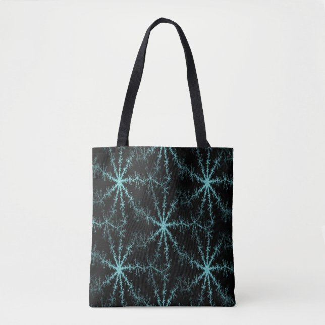 Snowflakes on the windshield... tote bag (Front)