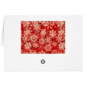 Snowflakes pattern (Back Horizontal)