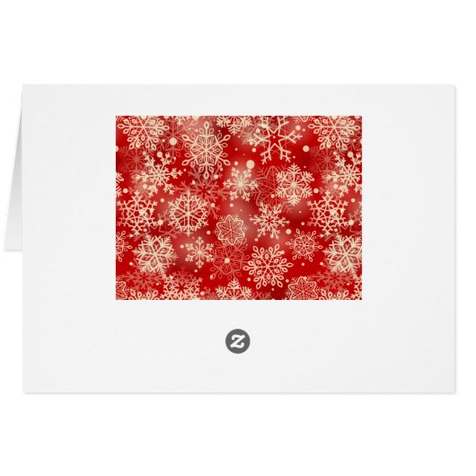 Snowflakes pattern (Back Horizontal)