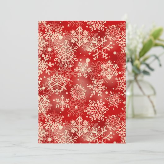 Snowflakes pattern (Standing Front)